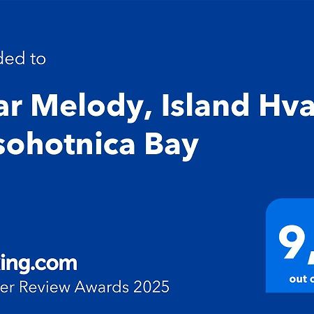 Hvar Melody, Island Hvar, Rosohotnica Bay Basina Bagian luar foto